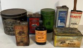 EIGHT LARGER CONTAINERS AUTO G