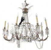 EIGHT LIGHT HANGING CHANDELIER