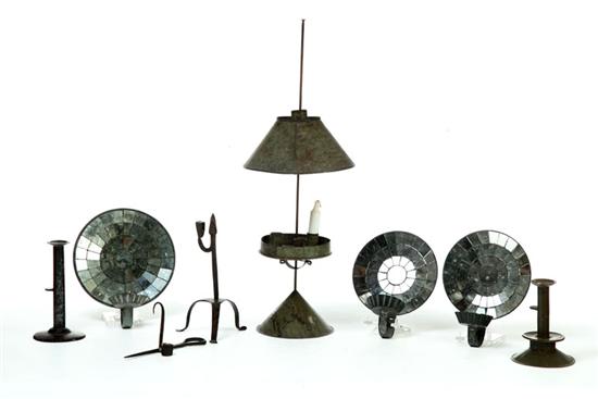 EIGHT LIGHTING DEVICES. 