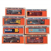 EIGHT LIONEL FREIGHT CARS Incl