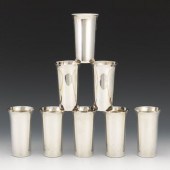 EIGHT MANCHESTER STERLING SILV