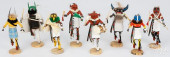 EIGHT MINIATURE ALVIN F. LEON