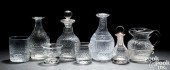 EIGHT MINIATURE PIECES OF GLAS
