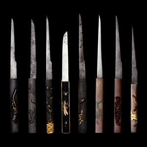 Eight Mixed Metal Kozuka with