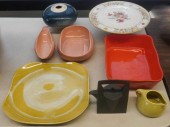 EIGHT MOSTLY CONTEMPORARY POTT