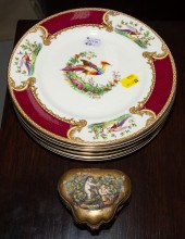EIGHT MYOTT STAFFORDSHIRE "CHE