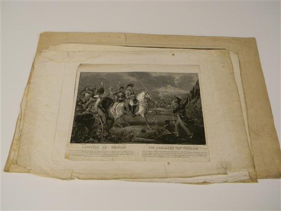 Eight Napoleon assorted prints 