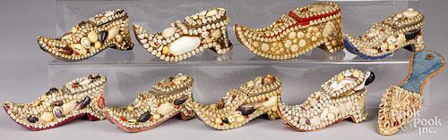 EIGHT NAUTICAL SEASHELL SHOE FORM
