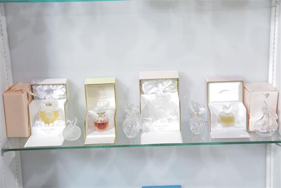 EIGHT NINA RICCI LALIQUE PERFUME