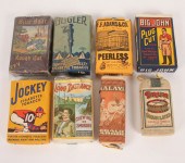 Eight packages of tobacco pouc