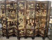 EIGHT PANEL COROMANDEL CHINESE