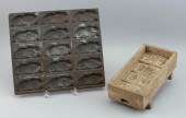 EIGHT-PART BUTTER MOLD AND A C