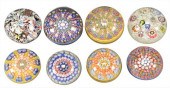 EIGHT PERTHSHIRE MILLEFIORI GL