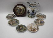 EIGHT PIECE ENGLISH PRATTWARE