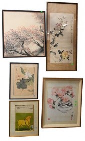 EIGHT PIECE GROUPING OF ASIAN