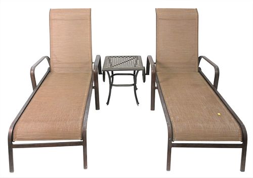 EIGHT PIECE OUTDOOR LOTEight