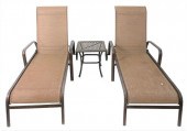 EIGHT PIECE OUTDOOR LOTEight P