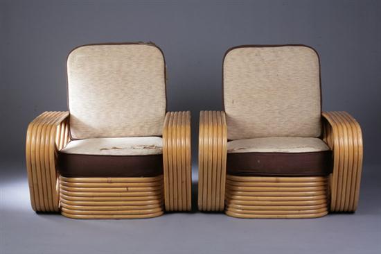 EIGHT-PIECE PAUL FRANKL BAMBOO