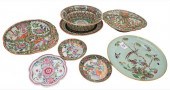 EIGHT PIECE ROSE FAMILLE LOTEi
