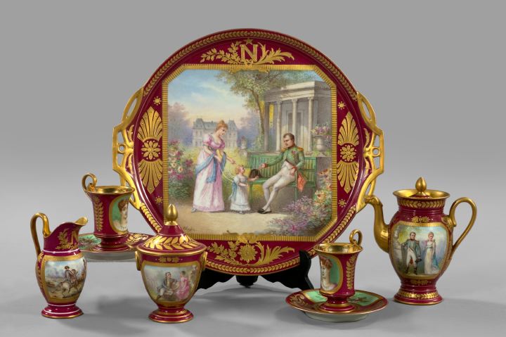 Eight-Piece "Sevres"-Style