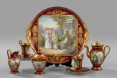 Eight-Piece "Sevres"-Style Por