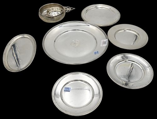 EIGHT PIECE SILVER LOTEight Piece
