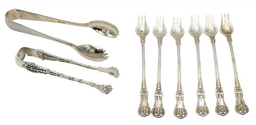 EIGHT PIECE STERLING SILVER