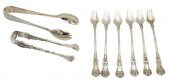 EIGHT PIECE STERLING SILVER LO