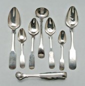 Eight pieces Charleston coin f