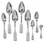 EIGHT PIECES CHARLESTON COIN S