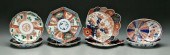 Eight pieces Japanese Imari: p