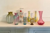 Eight pieces of 19th C. Americ