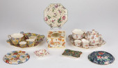 EIGHT PIECES OF CHINTZ PORCELA