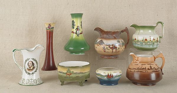 Eight pieces of D.F. Haynes