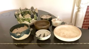 Eight pieces of early 20th c. of