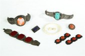 EIGHT PIECES OF JEWELRY.  Asia