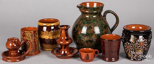 EIGHT PIECES OF LESTER BREININGER
