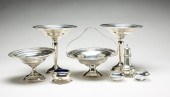 EIGHT PIECES OF STERLING. Mid