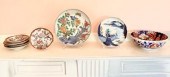 Eight pieces of vintage Imari