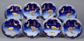 EIGHT PIRKENHAMMER COBALT BLUE