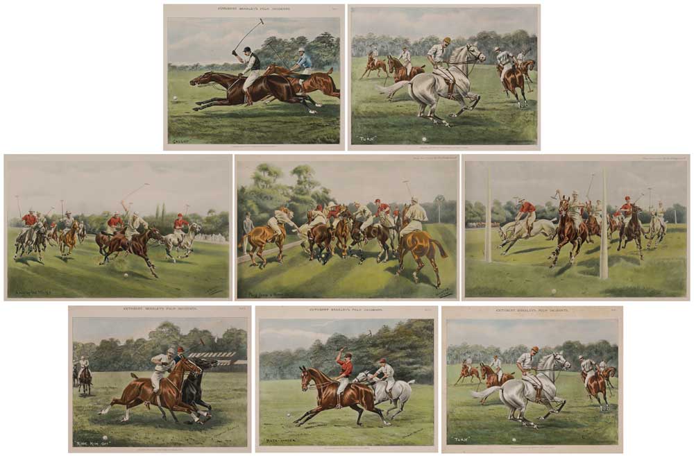Eight Polo-Related Prints (early