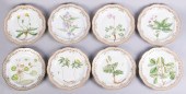 EIGHT ROYAL COPENHAGEN 'FLORA