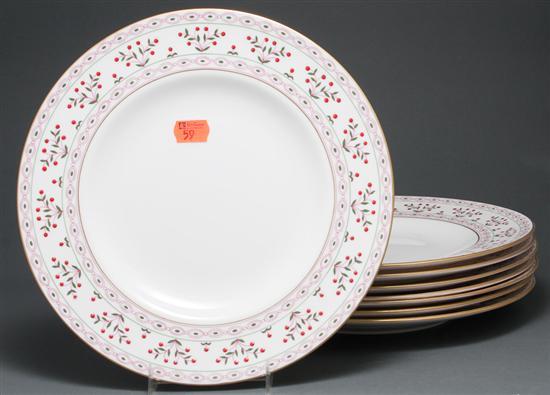 Eight Royal Crown Derby china