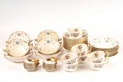 Eight Royal Crown Derby two-handled