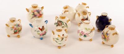 Eight Royal Worcester spherical