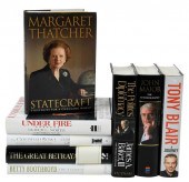 EIGHT SIGNED POLITICAL HARDBAC