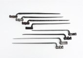 EIGHT SOCKET BAYONETS Three Br
