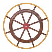EIGHT-SPOKE SHIP'S WHEEL EARLY