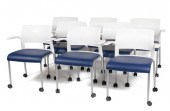 EIGHT STEELCASE "MOVE" OFFICE