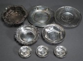 EIGHT STERLING ASSORTED BON BO